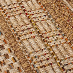 Външен килим в естествен цвят 160x230 cm Farah Stripe – Flair Rugs