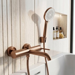 Смесител за вана Rea Rivo Brush Copper