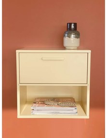 Светложълто нощно шкафче за стена Keep by Hammel - Hammel Furniture