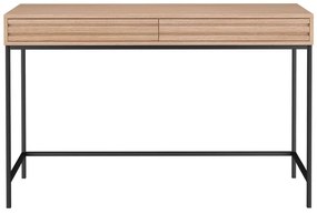 Работна маса с дъбов плот 50x120 cm Celine – Støraa