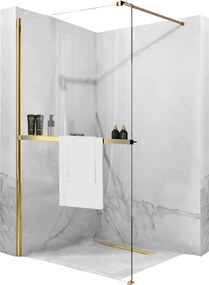 Душ Параван Rea Aero Gold N 80 Walk In + EVO