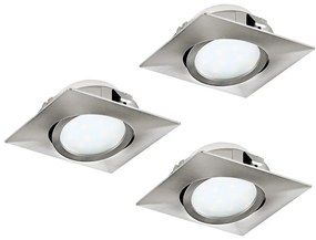Eglo 95846- Комплект 3x LED Осветление за окачен таван PINEDA 1xLED/6W/230V