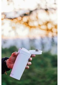 Бял термос за пътуване , 400 ml Fuori - Vialli Design