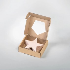 Дървена звезда за декоративна коледна елха Small - Spira