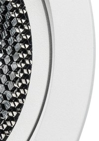 Комплект от 6 модерни вградени спота бели регулируеми - Coop 111 Honey