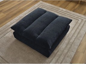 Тъмносиня шенилова табуретка Neil – Bobochic Paris