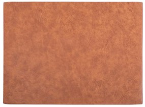 Оранжево-кафява подложка от изкуствена кожа Правоъгълник, 33 x 45 cm Troja - ZicZac