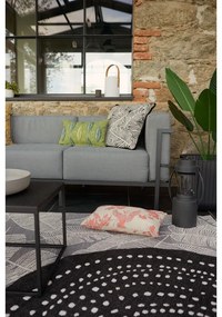 Графитно сив градински диван с три места Bellisima - Bonami Selection