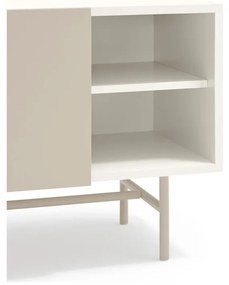 Светлосива и кремава телевизионна масичка 180x56 cm Nube - Teulat