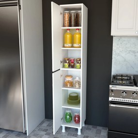 Многофункционален шкаф M1, цвят Бял