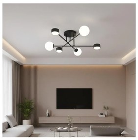 Плафон HOLON 3xG9/8W/230V + 3xGX53/12W черен