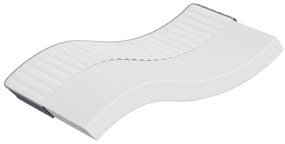 373022 vidaXL Матрак от пяна, средномек, 120x200 см