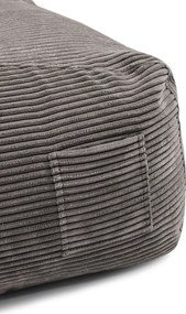 Кремав детски пуф от рипсено кадифе Game Amuse – SLOWDOWN