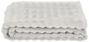 Светлосива памучна кърпа 70x140 cm Inu - Zone