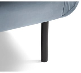 Светлосиньо кадифено кресло Vienna - Cosmopolitan Design