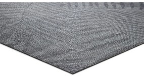 Сив килим за открито Палма, 160 x 230 cm - Universal