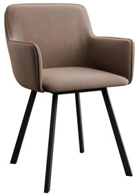 Трапезен стол AMELIA в цвят таупе