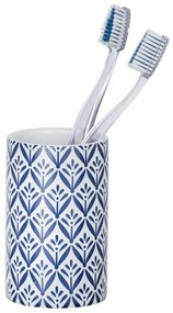 Синя керамична чаша за четки за зъби Lorca - Wenko