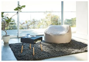 Черна масичка за кафе , височина 35 cm Plain - YAMAZAKI