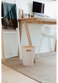 Светложълт кош за отпадъци , 7,5 л Woodrow - Umbra