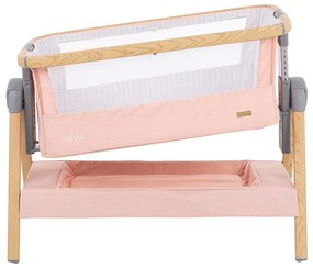 KIKKA BOO Мини кошара - кошче с дървена рамка NANNA PINK WOOD