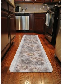 Бежова пътека подходяща за пране 58x190 cm Blooming – Oyo Concept