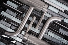 Смесител за мивка Rea Argon Brush Nickel high