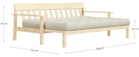 Разтегателен диван Спално бельо Unwind - Karup Design