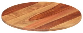 285967 vidaXL Плот за маса, акациево дърво масив, кръгъл, 15-16 мм, 40 cм