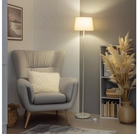 Brilagi - LED подова лампа CERIA 1xE27/40W/230V Ø 30 см бежова/бяла