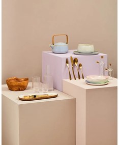 Син порцеланов чайник 1 l Juna - Premier Housewares