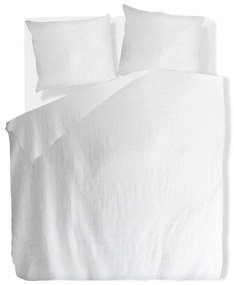 Бяло двойно муселиново спално бельо 200x200 cm Plain Muslin – Butter Kings