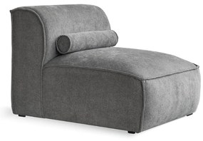 Сив модулен диван (среден модул) Flex Felix – Miuform