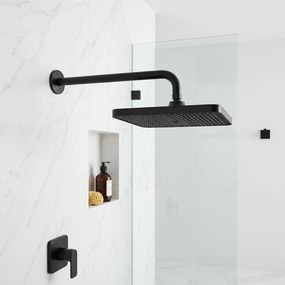 Правоъгълна душ пита REA JS-032 Black