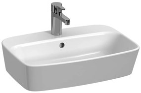 JIKA H8183827571041 - Мивка LYRA 55x40 см, керамика, матова бяла