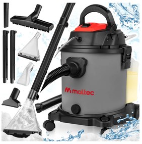 Прахосмукачка за мокро/сухо прахосмукиране, почистване на тапицерия и килими MalTec MasterWash 2200W