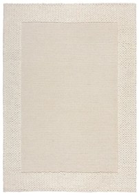 Бежов вълнен килим 170x120 cm Rue - Flair Rugs