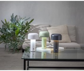 Бяла LED настолна лампа (височина 21,5 cm) Bobby – Star Trading