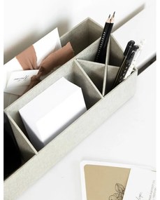 Картонен органайзер за канцеларски материали Elisa Canvas Paper Laminate – Bigso