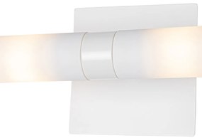 Модерна стенна лампа за баня бяла IP44 2-светлина - Bath