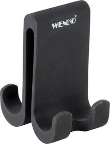 WENKO 25229100-Закачалка VERNA DUO 5x9,5 cm черна