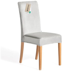 Светлосиви ластични покривала за стол в комплект от 4 бр. 48 cm Sento – Restilo