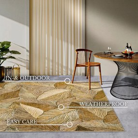 Външен килим в златисто 200x285 cm Eugene – Villeroy&amp;Boch