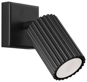 Черен прожектор 8x16 cm Gleam – Sollux