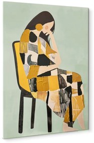 Картина с ръчно изрисувани елементи 70x100 cm Penelope – Styler