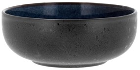 Черна/синя глинена рамен купичка Gastro Dark Blue/Black – Bitz