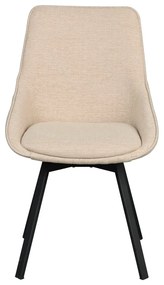 Бежови трапезни столове в комплект от 2 бр. Alison – Rowico