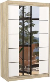 Гардероб Spezia 120 плъзгащ се-Drus-Leuko