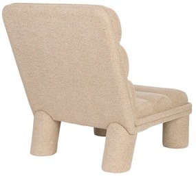 Бежово кресло от букле Fern – Dutchbone