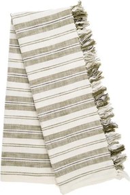 Зелено памучно одеяло 150x200 cm Indira – Tiseco Home Studio